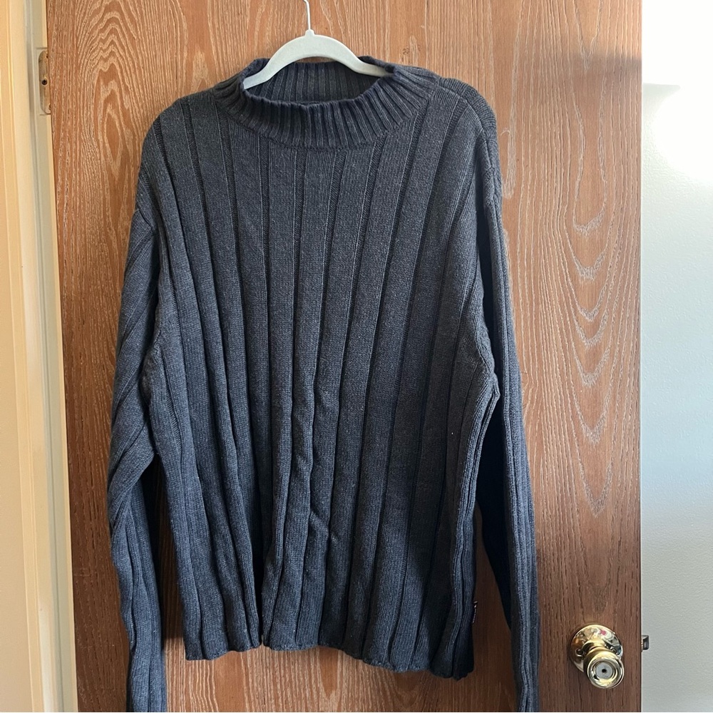 Vintage Tommy Jeans thick ribbed sweater XXL